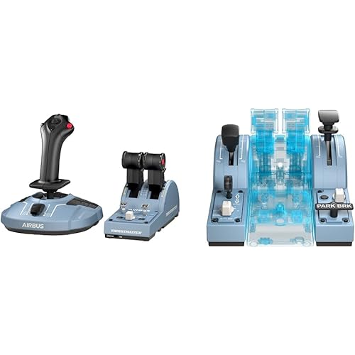 Thrustmaster TCA Officer Pack Airbus Edition (PC) & Thrustmaster TCA Quadrant Add On Airbus Edition (PC)