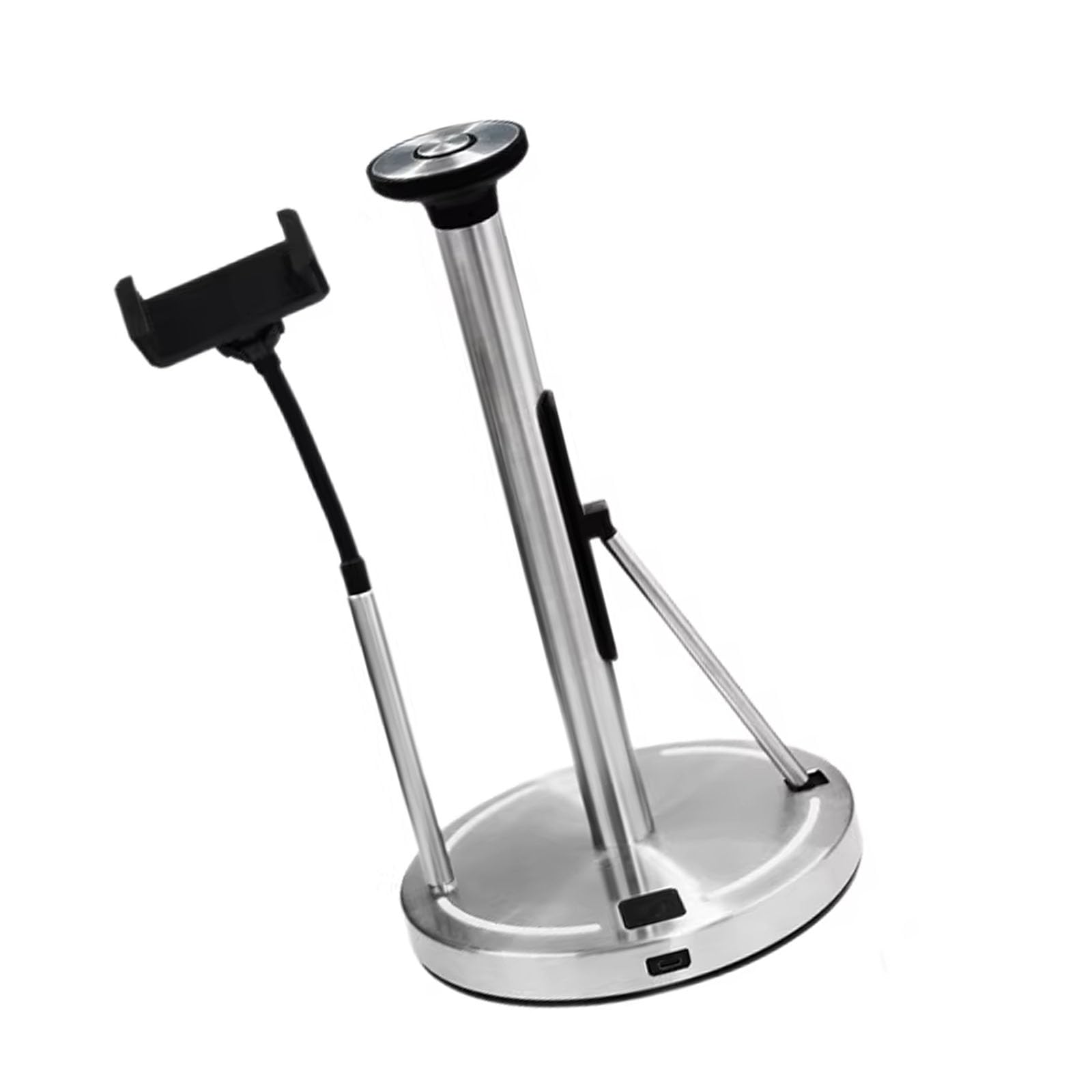 Modern Stainless Steel Paper Towel Holder for Kitchen and Bathroom and Clean Hygienic Surfaces Stainless Steel Paper Towel Holder