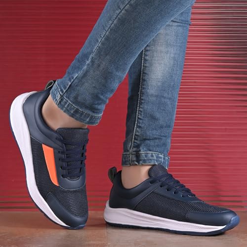 Image of Centrino Casual Shoe for Men | Cushioned Insole Provide Comfort| Stylish Sneaker Shoe | Lace-Up Design | Perfect for Casual Outfits for Boys & Men (6821)