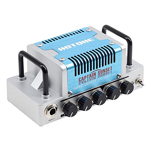 Hotone Captain Sunset High Gain Guitar Amp Head 5 Watts Class AB Amplifier with CAB SIM Phones Line Output