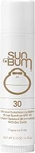 Sun Bum SPF 30 Mineral Sunscreen Lip Balm - Hawaii Act 104 Compliant (Octinoxate & Oxybenzone Free) - Zinc-Based Broad Spectrum UVA/UVB Lip Protection - 0.15 oz Stick