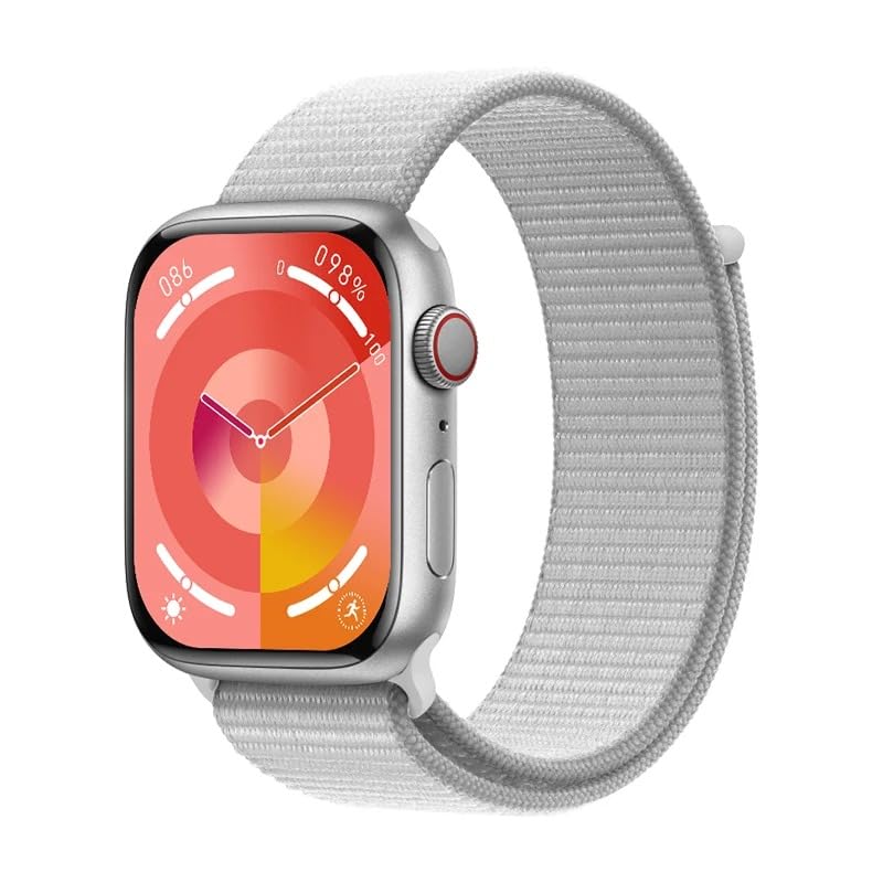 cubonic HW69 Pro Max 100% AMOLED 2.10" Screen AI| Chat GPT| Carbon Neutral| Waterfall Display Smartwatch (Silver Dial, Dark Gray Band) (B0CXJD5NPC) Amazon Price History, Amazon Price Tracker