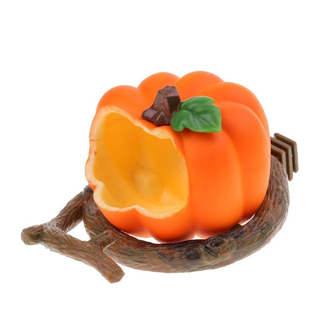 Foto 2 de 8 de Comedero para pájaros en forma de fruta, bebedero de agua, loro, dispensador de mascotas, calabaza