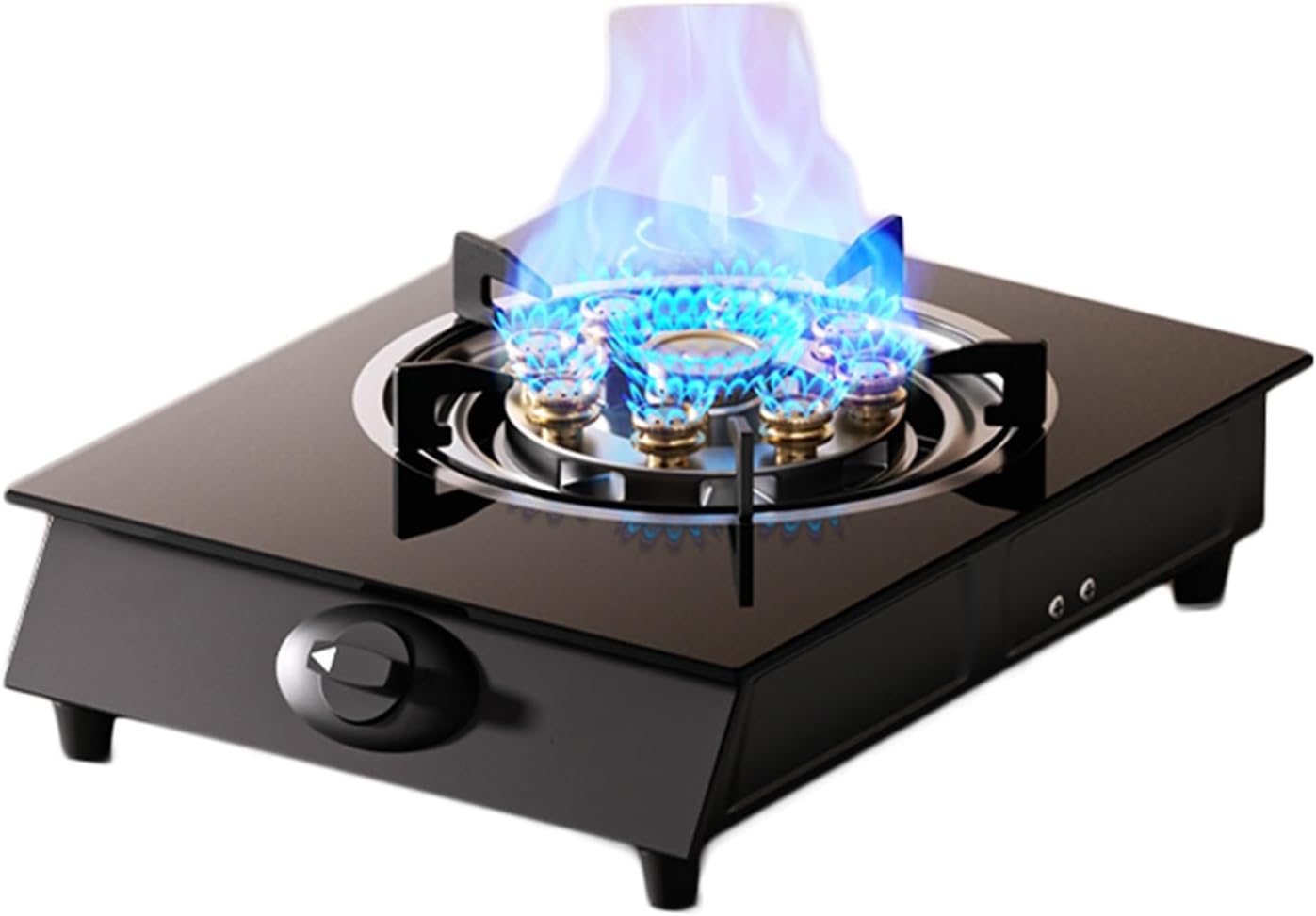 Estufa de Gas 1 Puesto 4.0KW con Protección de Apagado y Vidrio Templado