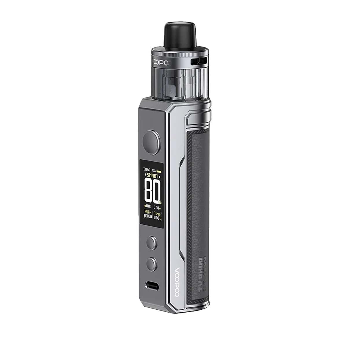 Voopoo Drag X2 5ml 80W Pod System Kit Colour Grey: Amazon.de: Electronics &  Photo