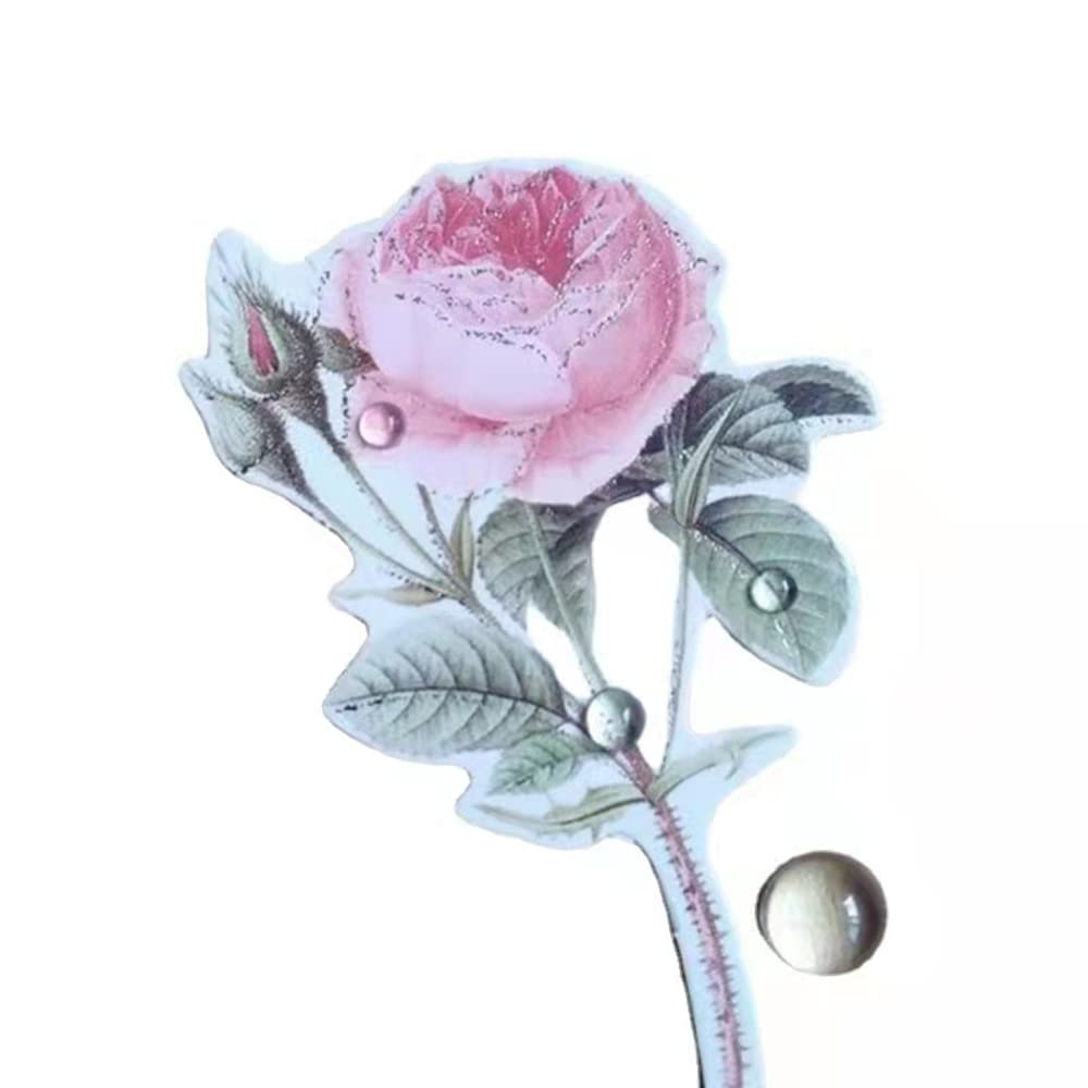 1600 Pieces Clear Dewdrop Water Droplets Embellishments Round Clear Dewdrop Beads Waterdrop Resin Beads for DIY Paper Crafts Cell Phone Case Card Making Decor Scrapbooking Accessories - Image 5