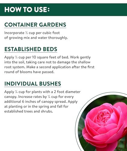 Image of Burpee Organic Bloom Granular All-Natural Food for Roses and Flower Plants | Ideal for Container Gardens, Beds or Bushes, 4 lb, 4lb. Bag
