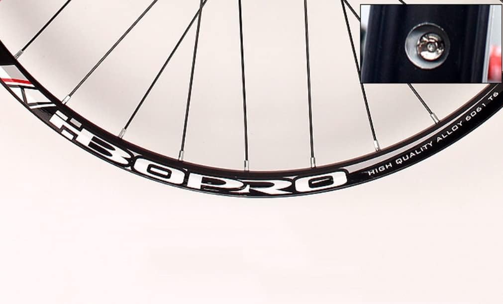 Juego de Ruedas para Bicicleta de montaña de 700c con Cierre rápido, Compatible con Volantes de inercia de 6, 7 y 8 Vueltas.