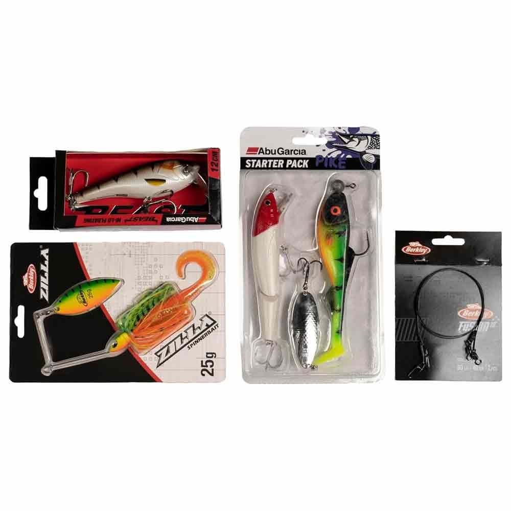Abu Garcia Fast Attack Combo, Canne à Pêche et Moulinet Combos, Spinning Combos, Predator, Brochet, Perche, Sandre, Unisexe