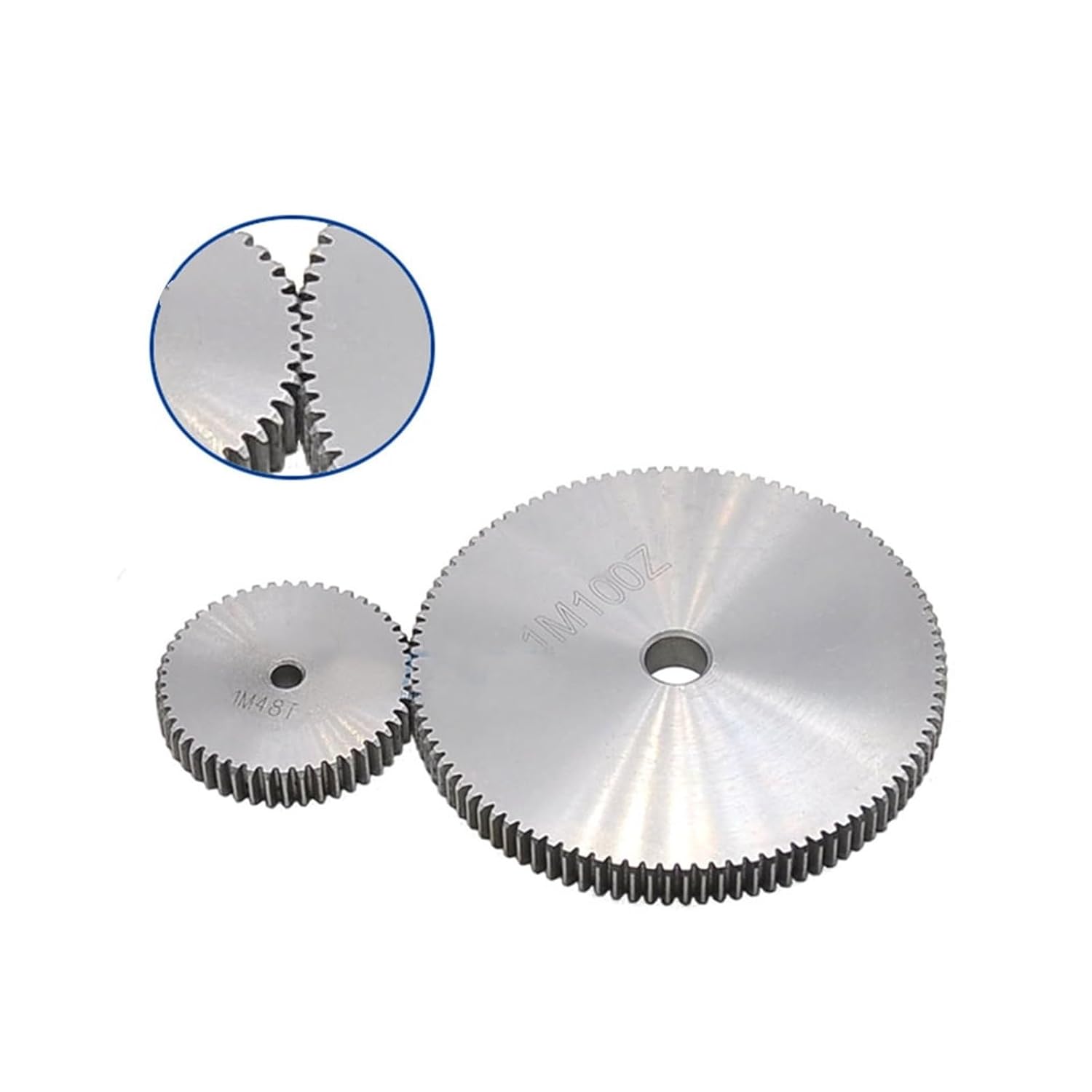 Bevel Gear Pinion Hardware Mechanical 1 Pcs Steel Spur Gear 1Modulus 12Tooth - 27Tooth Metal Thickness 10mm Outer Dia 14-29mm(21 Teeth)