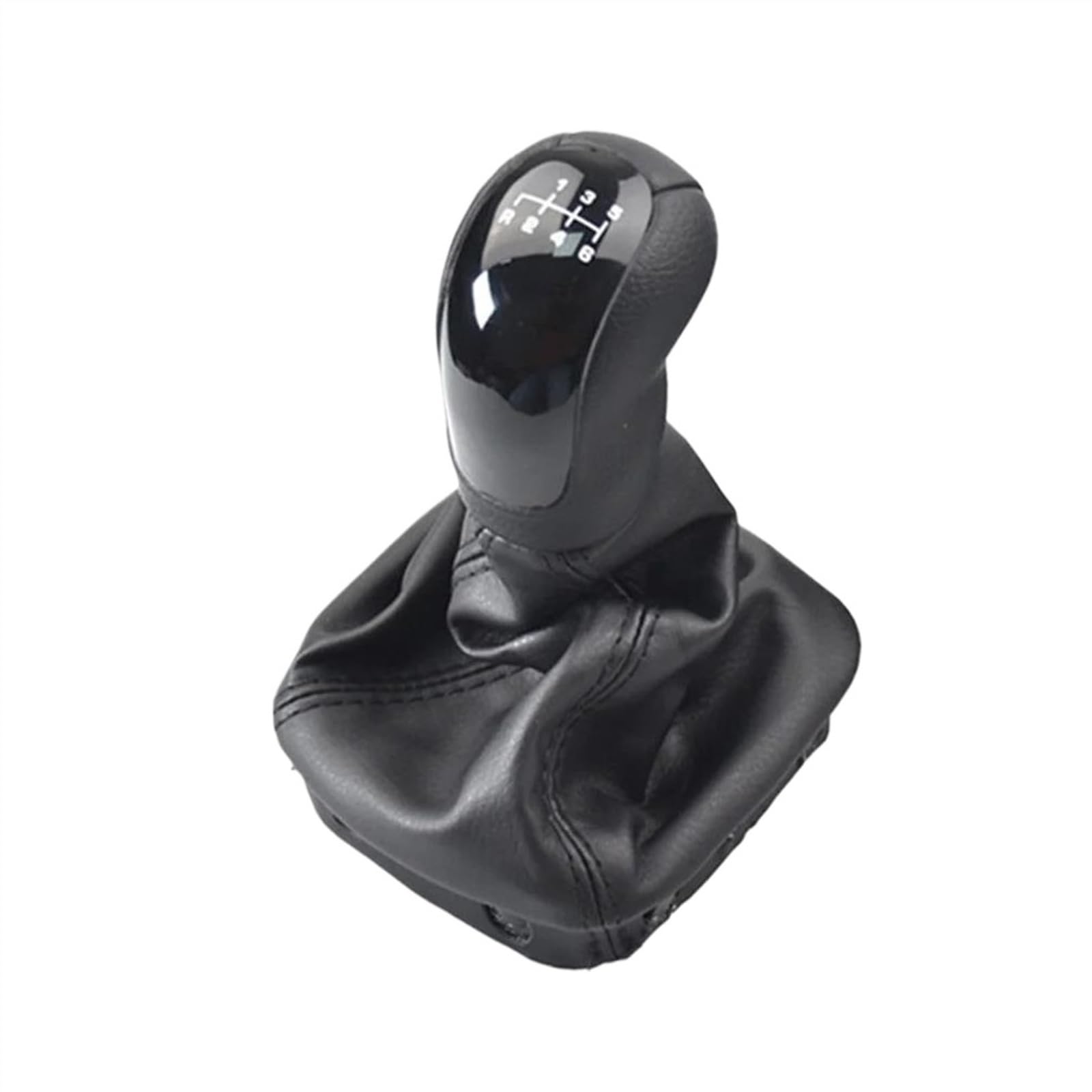 Cavinbdz 6 Speed Gear Stick Shift Knob Level Leather Boot For Mercedes For Benz A Class W168 1997 1998 1999 2000 2001 2003 2004(6 Speed)