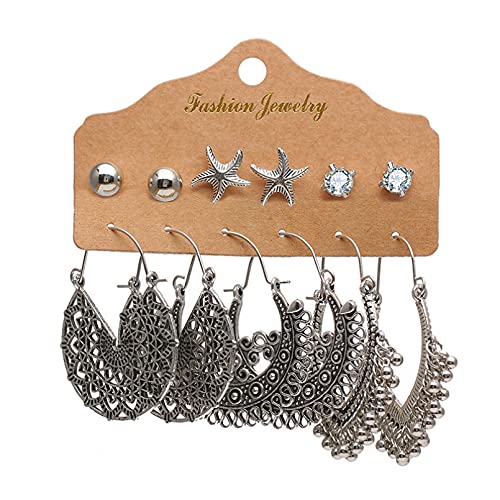 Boucles d'oreilles argent avec perles et bois de haute qualité