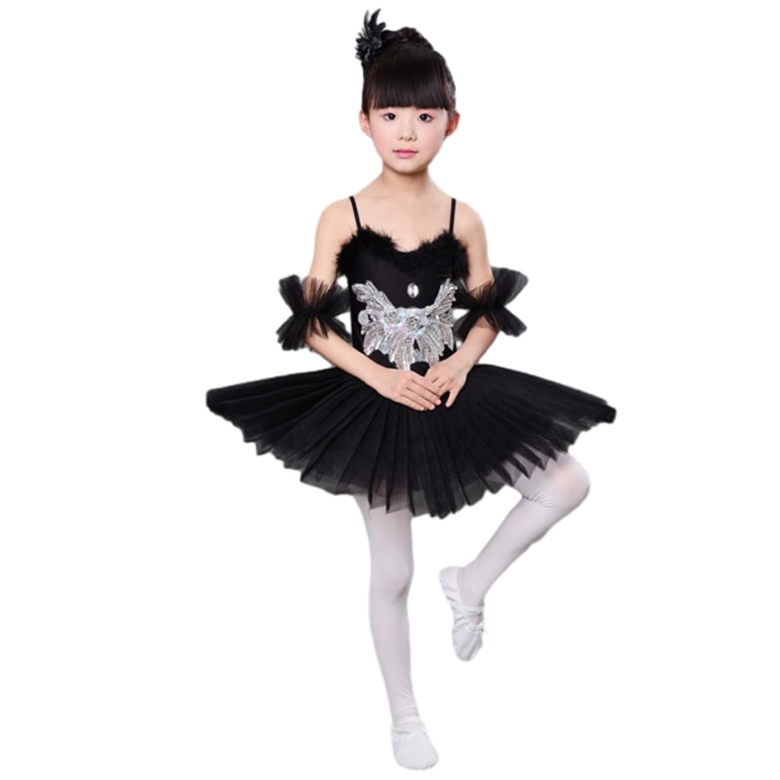 18 Colori 40 Cm Gonna Da Balletto In Chiffon Avvolgente Rosa Scuro - Foto 10