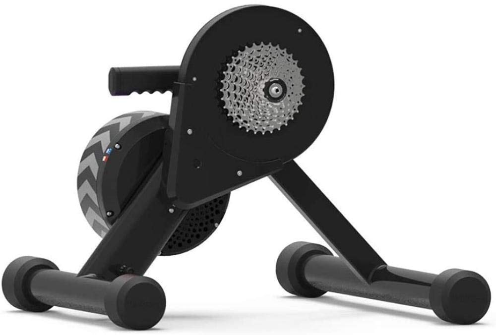 Rower treningowy do wnętrz – stacjonarny trener treningowy z inteligentnym oporem do jazdy na rowerze w wirtualnej rzeczywistości, konstrukcja stalowa premium, system zasilania z napędem bezpośrednim