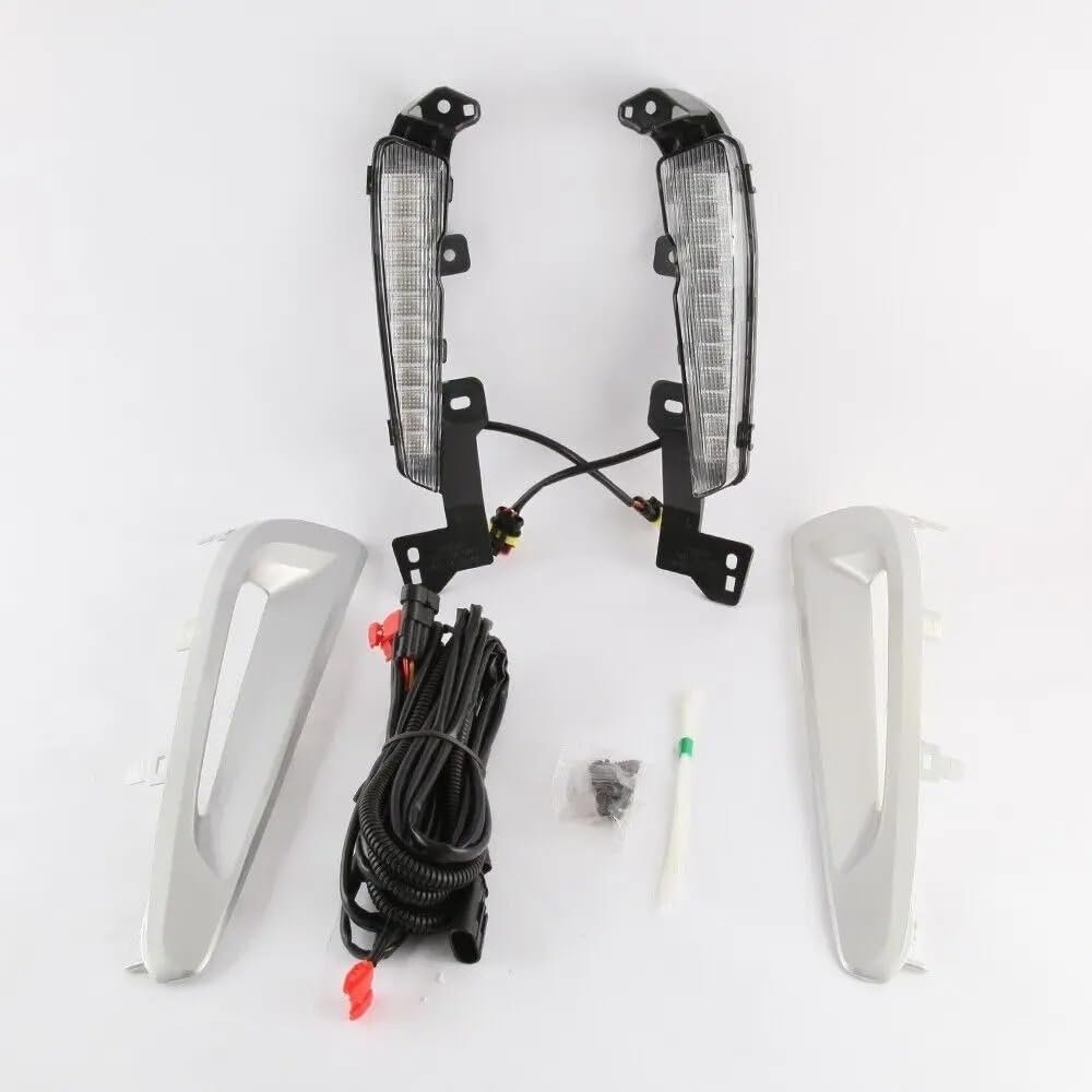 Luz Niebla Conjunto Luces Diurnas LED DRL Faros Antiniebla Para Toyota Para Prius 2019 2020 2021 2022 Luces Antiniebla Coche