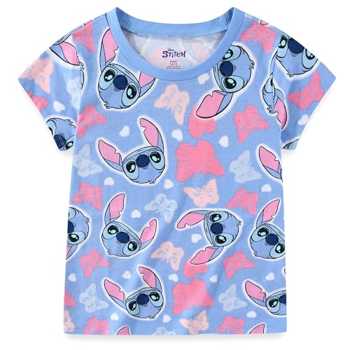Disney Lilo & Stitch Girls 2 Pack Short Sleeve T-Shirt for Big Kids3