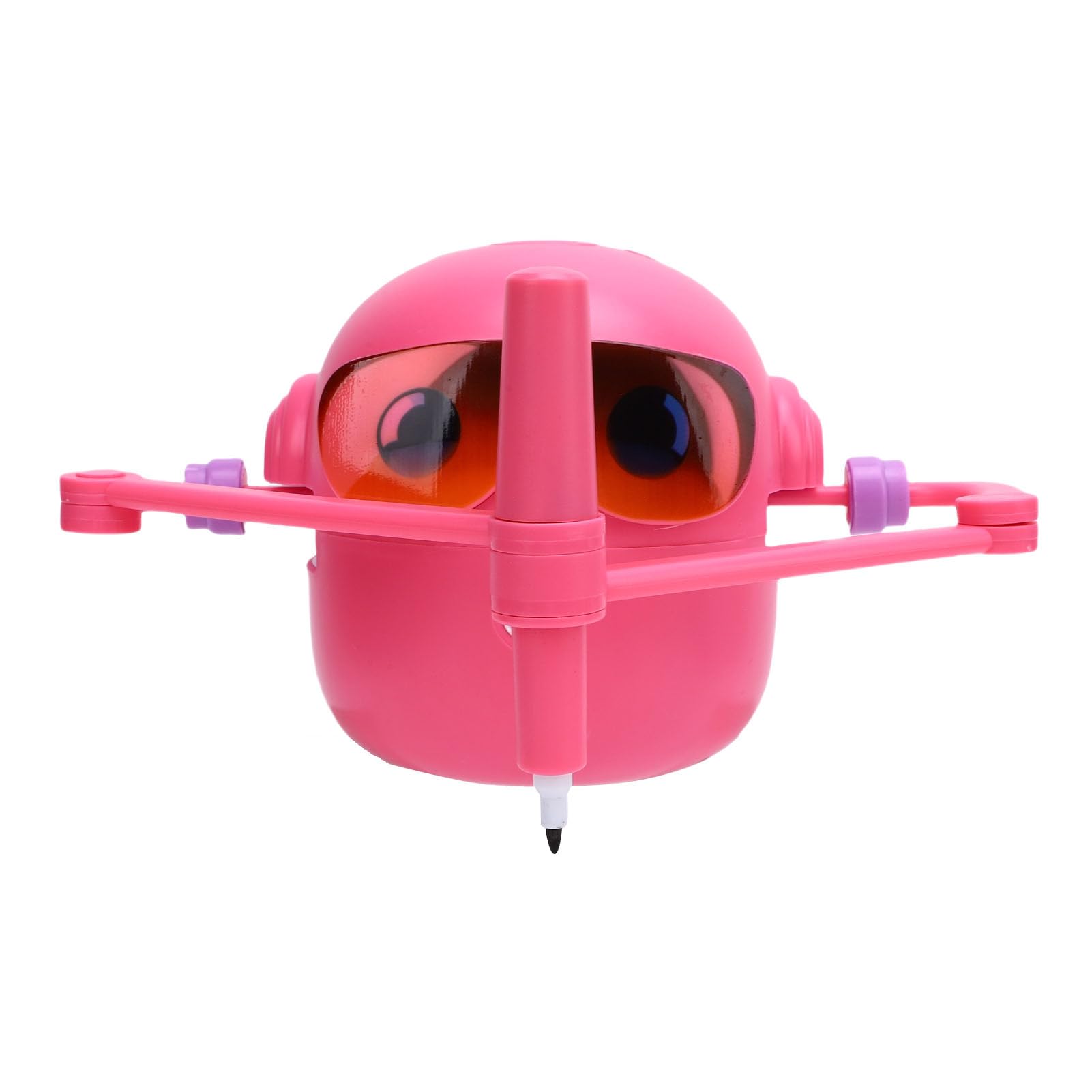 Pongnas Robot da Disegno per Bambini – Giocattolo Educativo di Pittura con 100 Carte con Motivi, 12 Penne Colorate e Tavolo da Disegno – Robot di Apprendimento STEM per Bambini dai 5 Anni in su