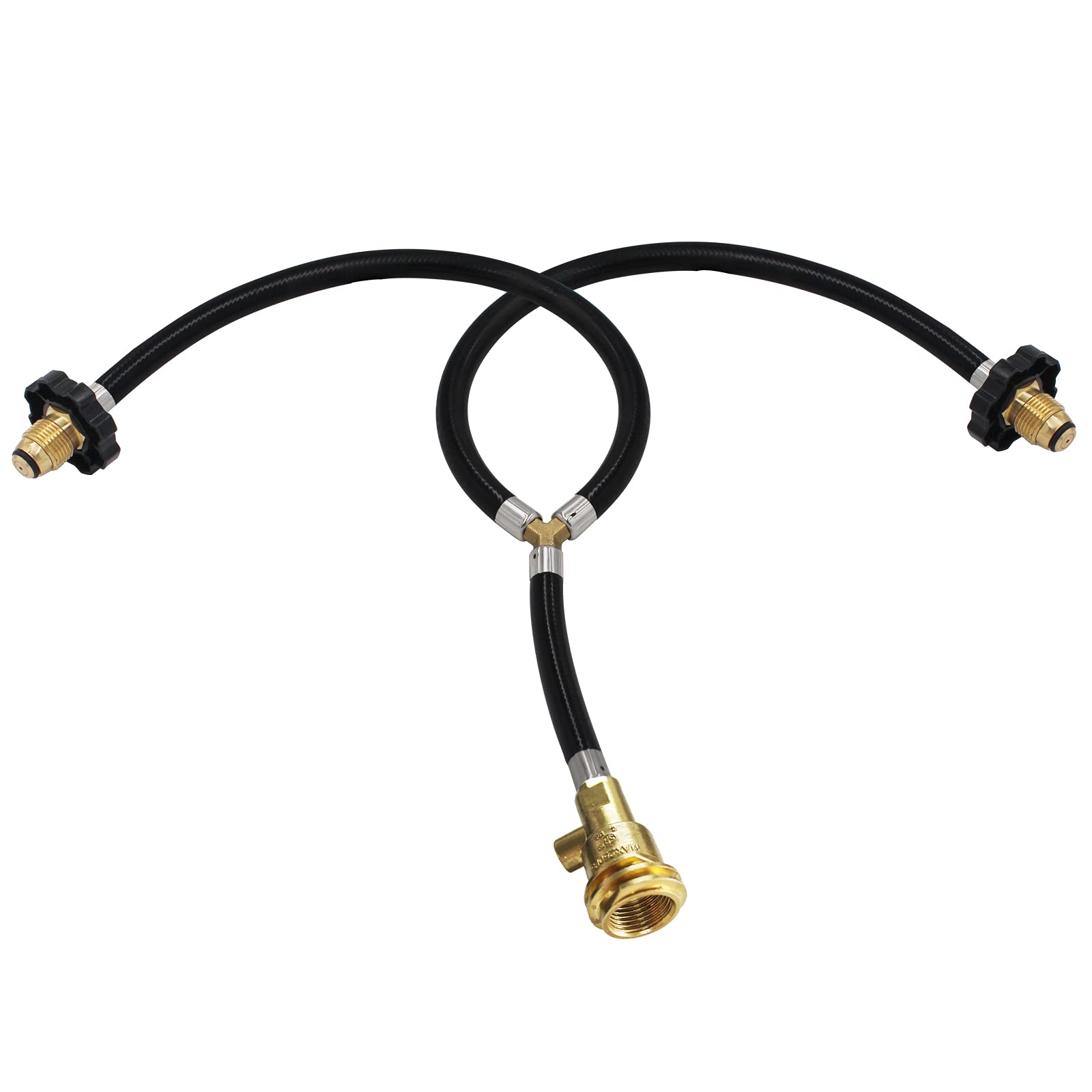 Buy MOFLAME YSplitter Propane Tank Converter Adapter Hose,Conversion