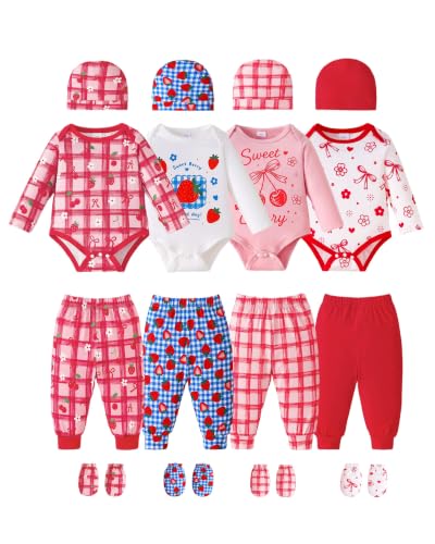 Image of Baby Boy Girl Clothes Preemie Newborn Must Have Infant Essentials Outfits 20 Piece Clothing 0-18 Months