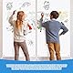 Großes Leeres Banner, 2 Stück 180 x 110CM Weiß Polyester Blanko Fahnen Banner mit 2 x 6m Gewindeseile für Diy, Painting, Outdoor, Wandschilder, Bussiness, Aktivitäten Display, Hochzeit, Graffiti