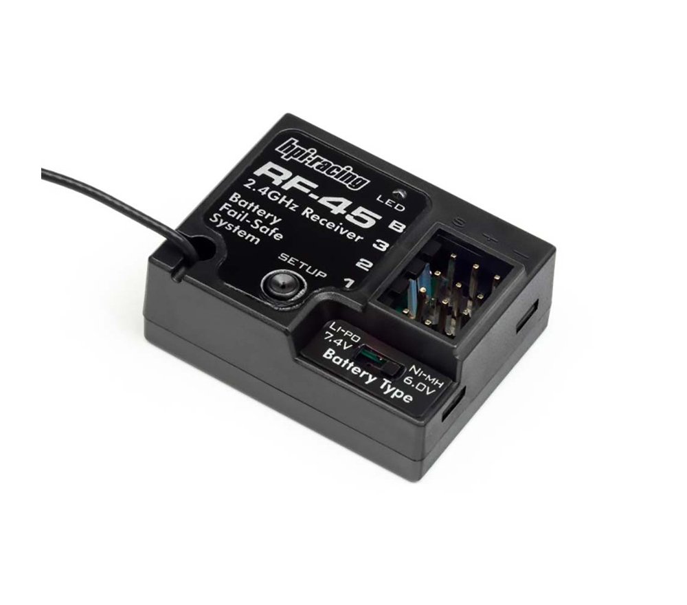 HPI Racing 105422 HPI RF-45 Receiver (2.4Ghz/3Ch)
