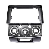 9 inch Car Radio Fascia Compatible with Ford Ranger 2006-2011, Everest 2006-2013 / Mazda BT-50 2006-2011 (Golden) Radio Stereo Dash Installation Mount Kit