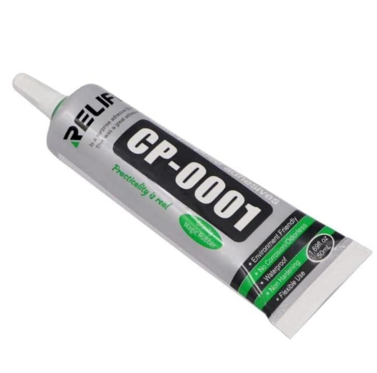 DHRUVPRO New Relife CP-0001 Strong Adhesive Glue Multipurpose, Water-Resistant, Corrosion-Free Phone Frame Glue - Safe for Environment - Acrylic Sealant for Phone LCD Screen, DIY Objects - 50ml white-image-34