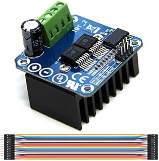 Youmile Motor Driver Module BTS7960B Double DC Stepper Motor Driver H-Bridge PWM Smart Car Driver Module for Arduino Current Limit With Dupont Cable