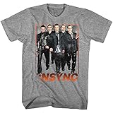 Loose NSYNC Justin Timberlake Strutting Suits Album Cover Mens T Shirt Pop Music Merch