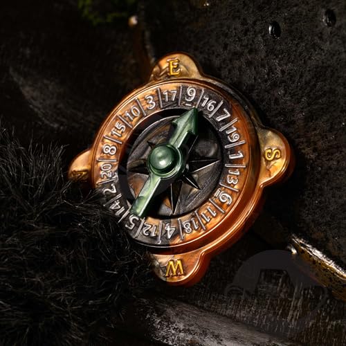 PolyHero Ranger D20 Brújula Spinner para RPG miniatura 4