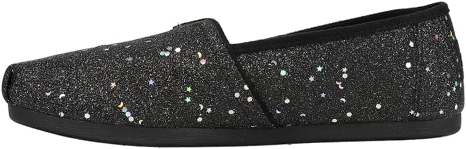 TOMS Womens Alpargata Cloudbound Slip On Flats Casual - Black - Size 6 M