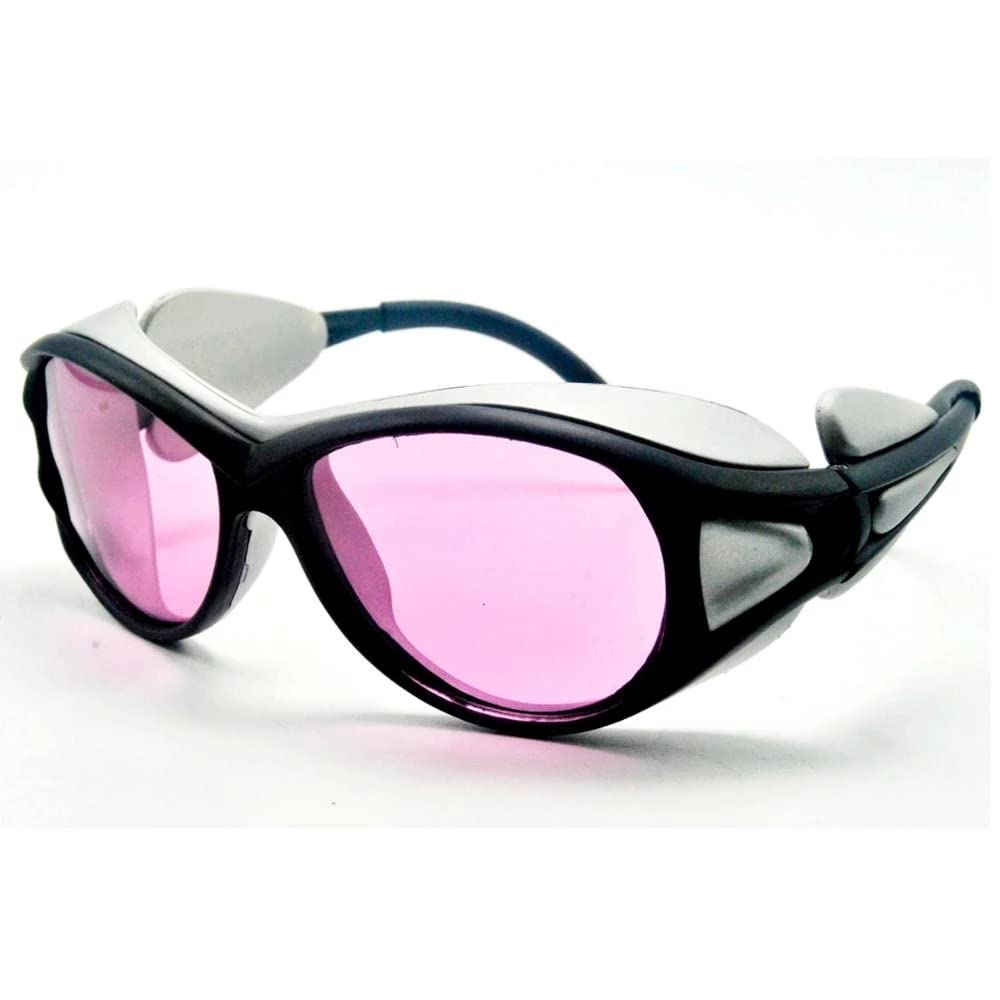 Lunettes de sécurité laser 780 nm 808 nm 810 nm 830 nm Lunettes de protection des yeux OD5+ Lunettes de protection laser IR 780 nm-840 nm Laser avec boîte