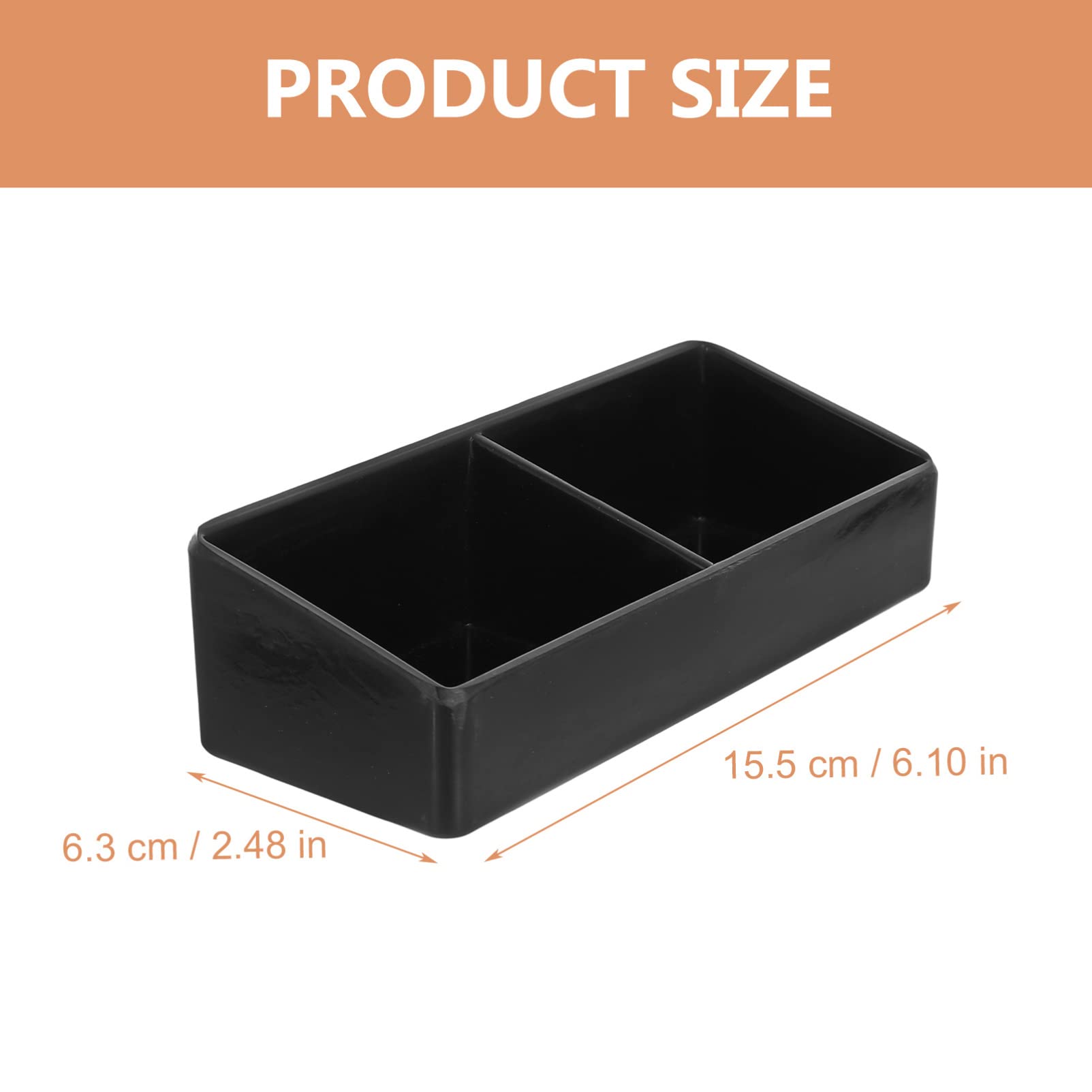 PRETYZOOM Household Tea Bag Organizer with Opening Design Versatile Coffee Bag Box for Tea Sugar Candies Snacks for Home and Office Desktop Use