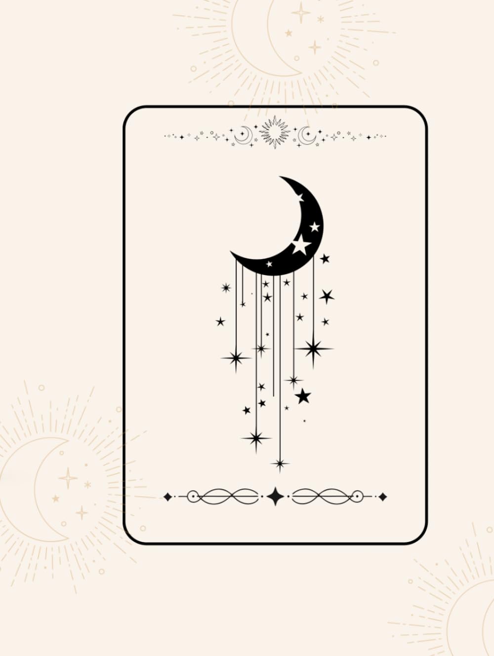 Livre de décoration lune pour sublimer votre autel spirituel et salon mystique