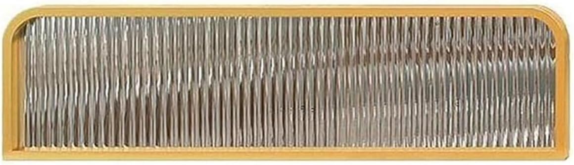 KLGFBDC Stainless Steel Gold Privacy Screen Panel Divider for Dining Areas, Offices, Restaurants, and Hotels - 50x80cm Decorative Partition, Modern Space Divider