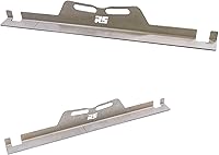 Vista 1 de Ruffstuff Specialties Placas de herramientas de alineación del dedo del pie (juego de 2 herramientas de alineación de ruedas), 1/8 pulg. de acero