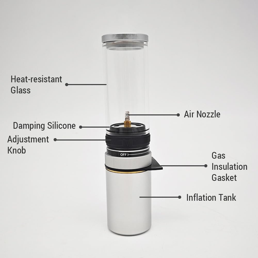 Lampada A Candela Da Esterno SIUKE - Lanterna Portatile A Gas Per Campeggio E Viaggi