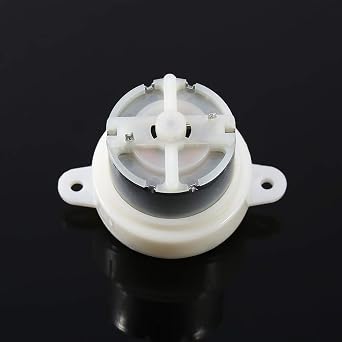 Slow Speed Motor DC 12V Gear Motor High Torque Micro Electric Gearbox 3 RPM 4mm Shaft Diameter with Mounts for Robotics and DIY Projects