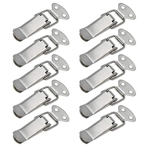 Rannb Toggle Latch Spring Loaded Stainless Steel Box Latch - 10pcs