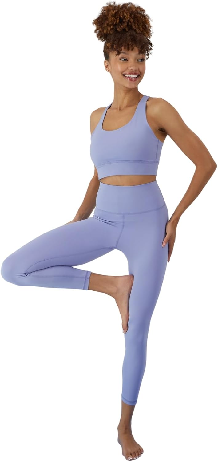 Hanes Womens Leggings Clothing, Moves 7/8 Soft Leggings with Pocket, Moisture Wicking Women's Clothing, Pants, 25" Inseam - Image 6