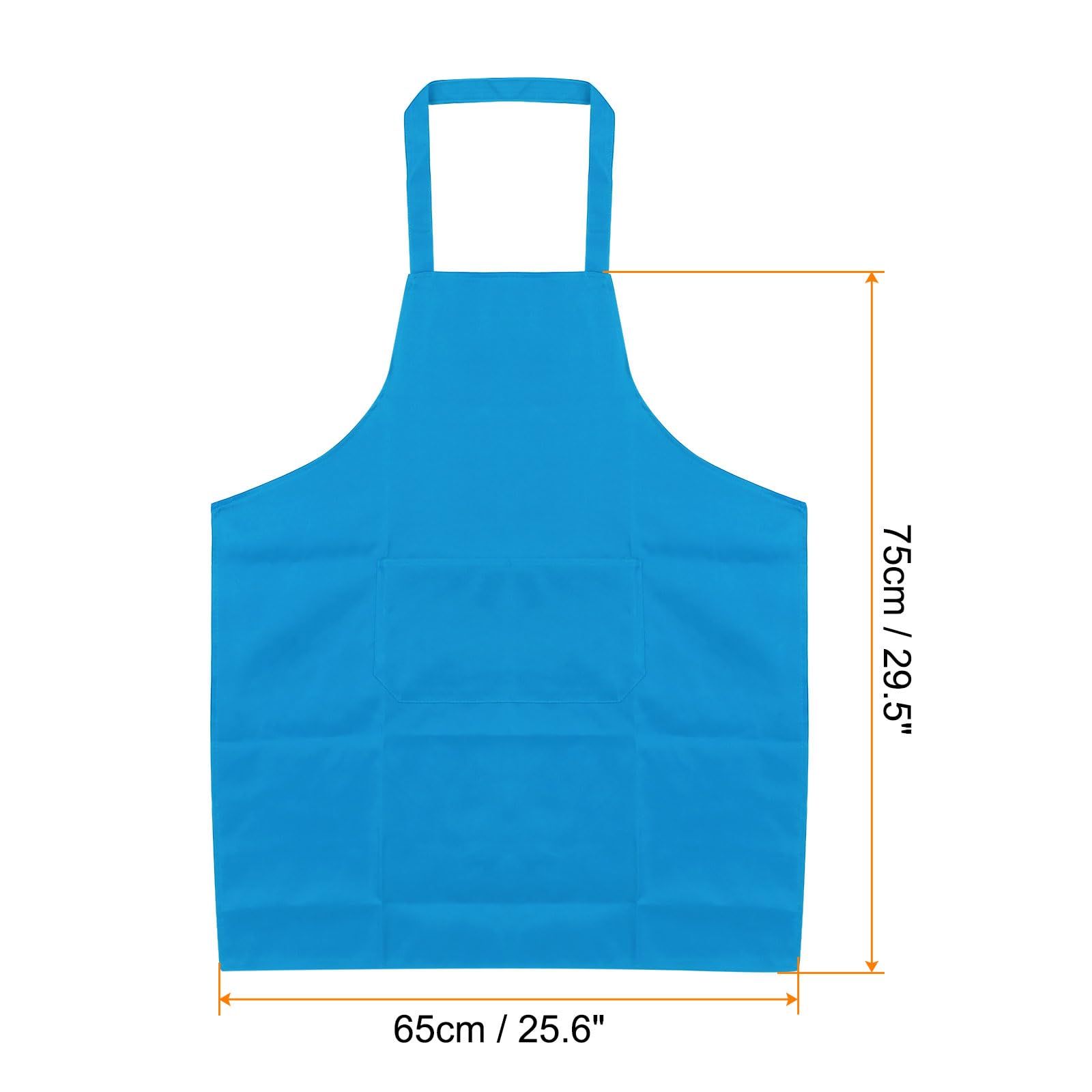 HARFINGTON Delantales de cocina con 2 bolsillos
