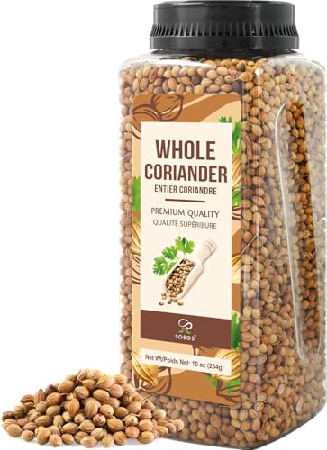 Soeos - Soeos Coriander Seeds, 10 Oz (284g), Whole Coriander, Fresh Aromatic Coriander Seed for Cooking, Versatile Corianders Spice for Kitchen (Pack Of 1) - -17%