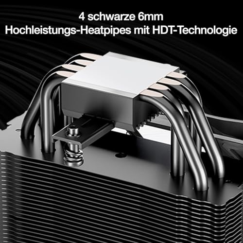 be quiet! Pure Rock 3 LX Air Cooler, 4 High Performance Heat Pipes, 190 W TDP