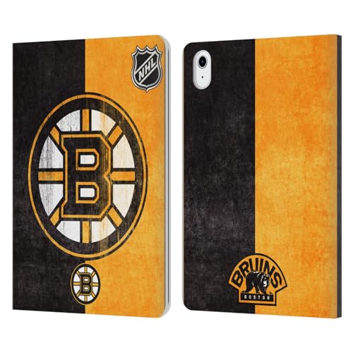 Étui en Cuir NHL Boston Bruins de Qualité supérieure pour iPad Air 11