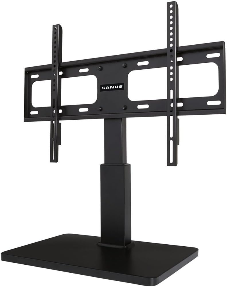 Sanus VSTV1 Large TV Swivel Base - Universal Replacement Stand for 32"- 60" Flat TV Screens Including Samsung, Sony, Vizio, TCL & More