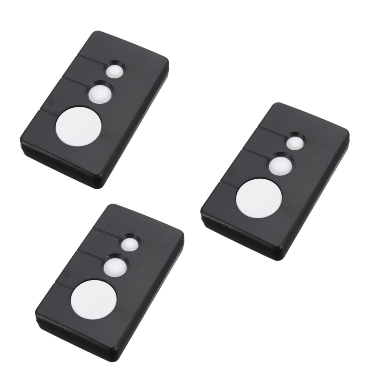 HOMSFOU 3 Piezas 3 de Garage RC teledirigido transmisor de Puerta de Garaje Mando a Distancia para Abrir Puertas de Garaje Entrada de Puerta remota