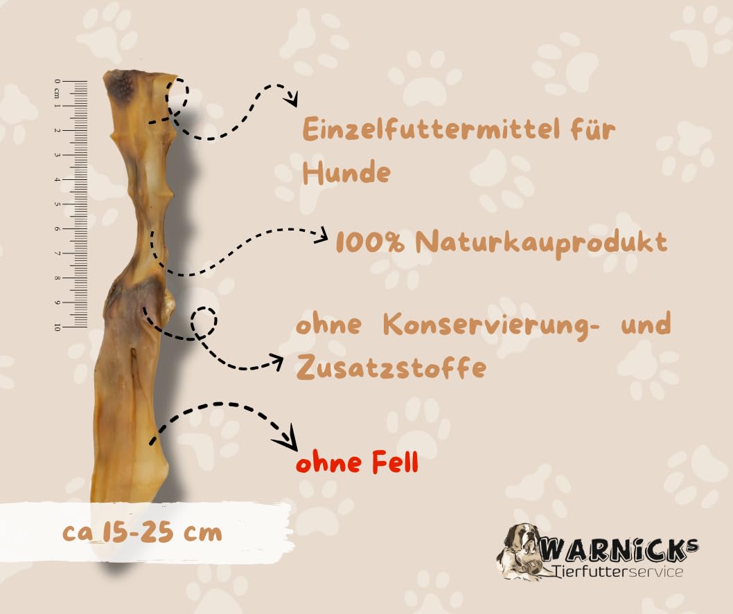 Warnick's Hundesnack Kaninchenohren getrocknet - 2 kg