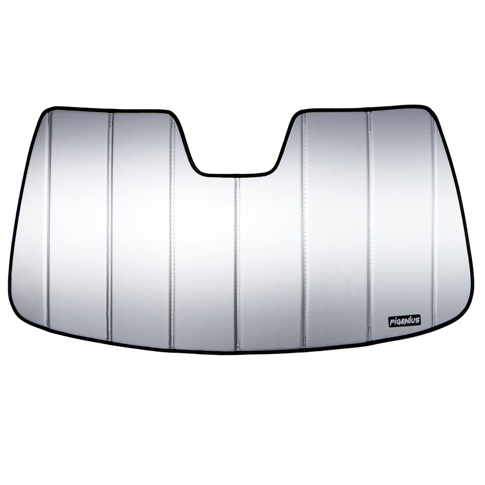 Photo 1 of *STOCK PHOTO REFERENCE ONLY, TEAR IN BAG* Pigenius Windshield Sun Shade for 2022-2023 Acura MDX, Custom Fit Front Window Shade - Ultimate Folding Sunshade - Grey Grey-Ultimate Sunshade 22-23 Acura MDX