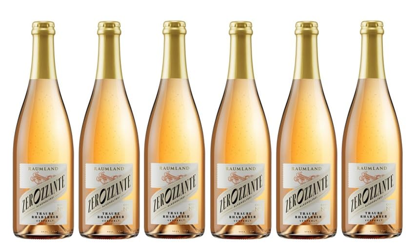 6x 0,75l - Sekthaus Raumland - Zerozzante - Cuvée No. 4 - Traube Rhabarber