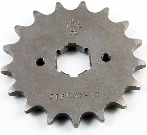 1984-1988 Yamaha RZ350 JT SPROCKET 17 TOOTH, Manufacturer: JT SPROCKET, Manufacturer Part Number: JTF569.17-AD, Stock Photo - Actual parts may vary.